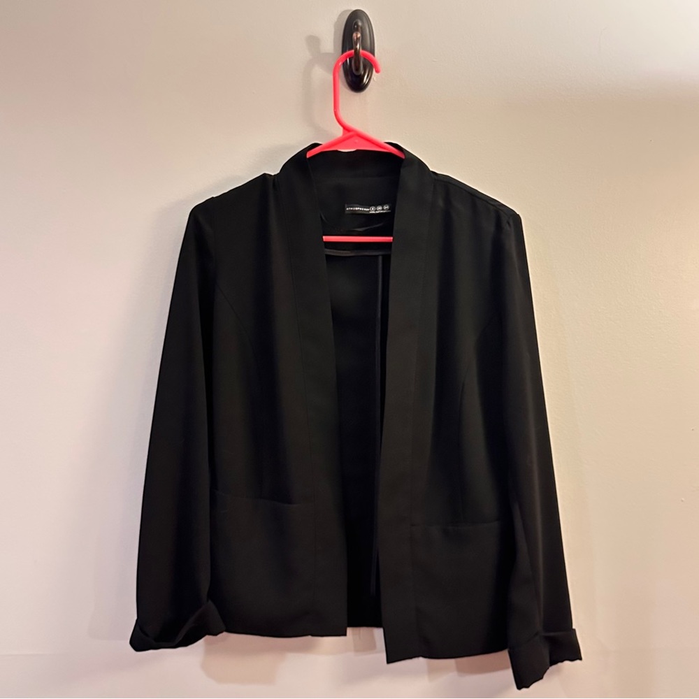 Black Structured Light Jacket - image 1